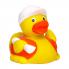 Badeente Bauarbeiter