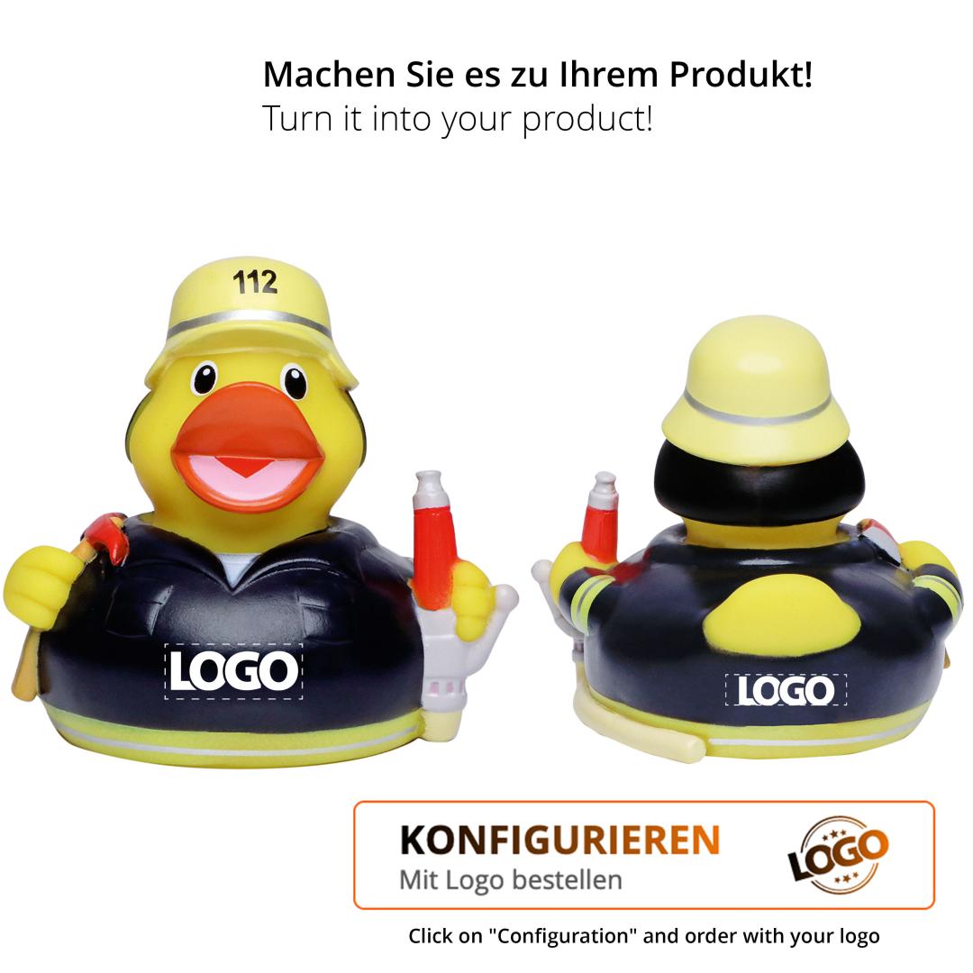 M132041 Multicolour - Badeente Feuerwehr - mbw