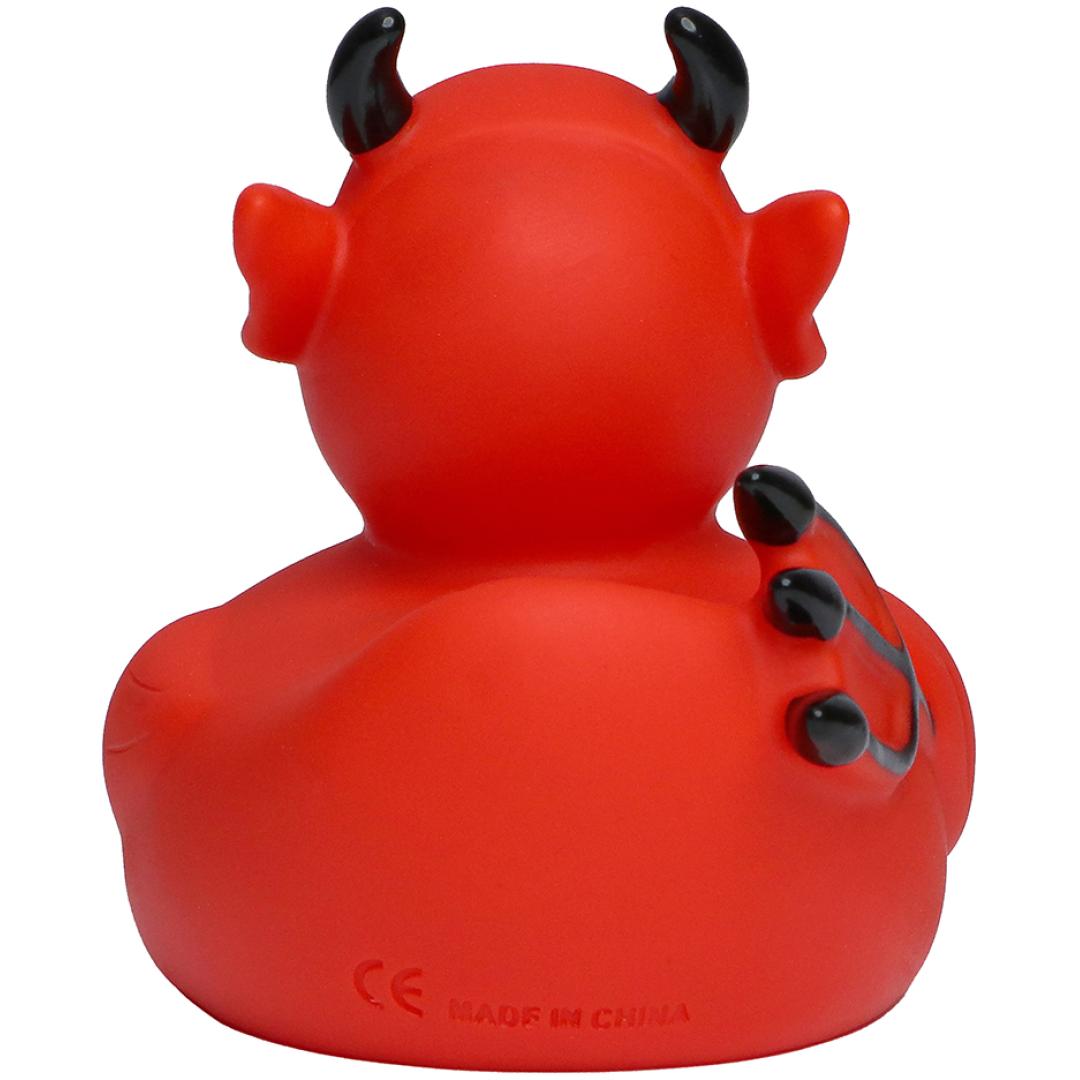 M131037 Rot - Badeente Teufel - mbw