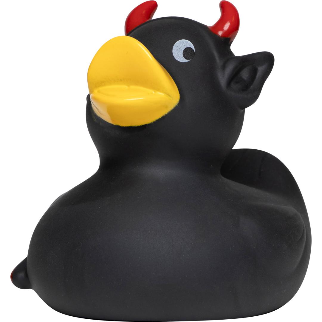 M131037 Schwarz - Badeente Teufel - mbw