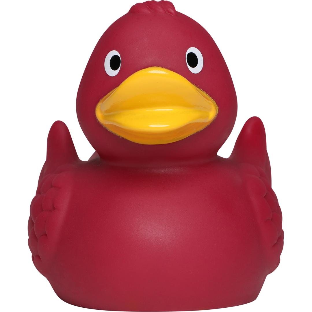 M131004 Weinrot - Badeente Wings - mbw