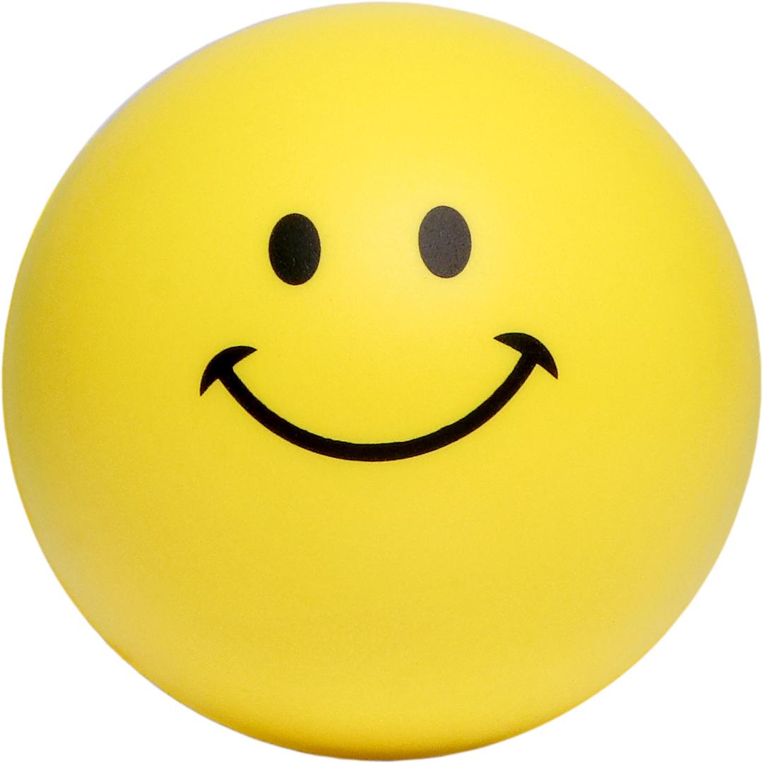 M124492 Gelb - Ball Smile-Gesicht - mbw