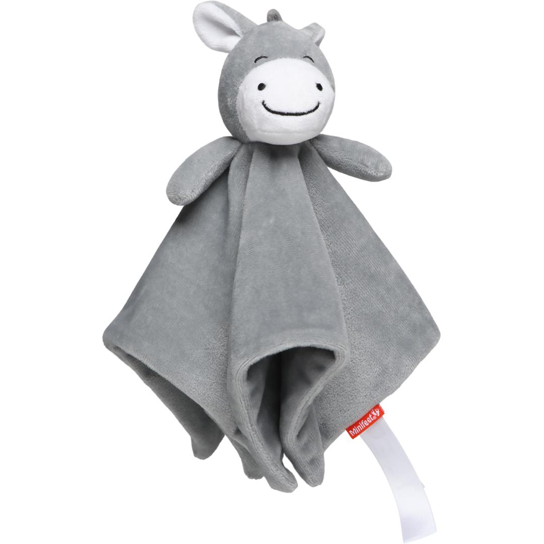 M160899 Gray - Cuddly Blanket Donkey - mbw