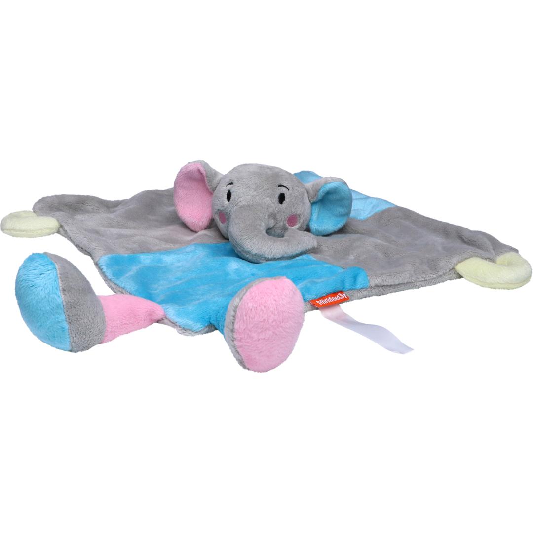 M160882 Multicoloured - Cuddly blanket elephant - mbw