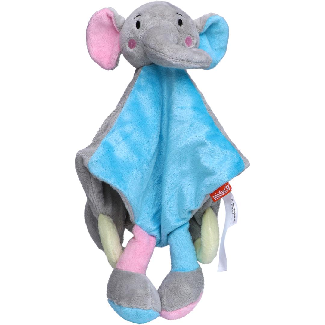 M160882 Multicoloured - Cuddly blanket elephant - mbw