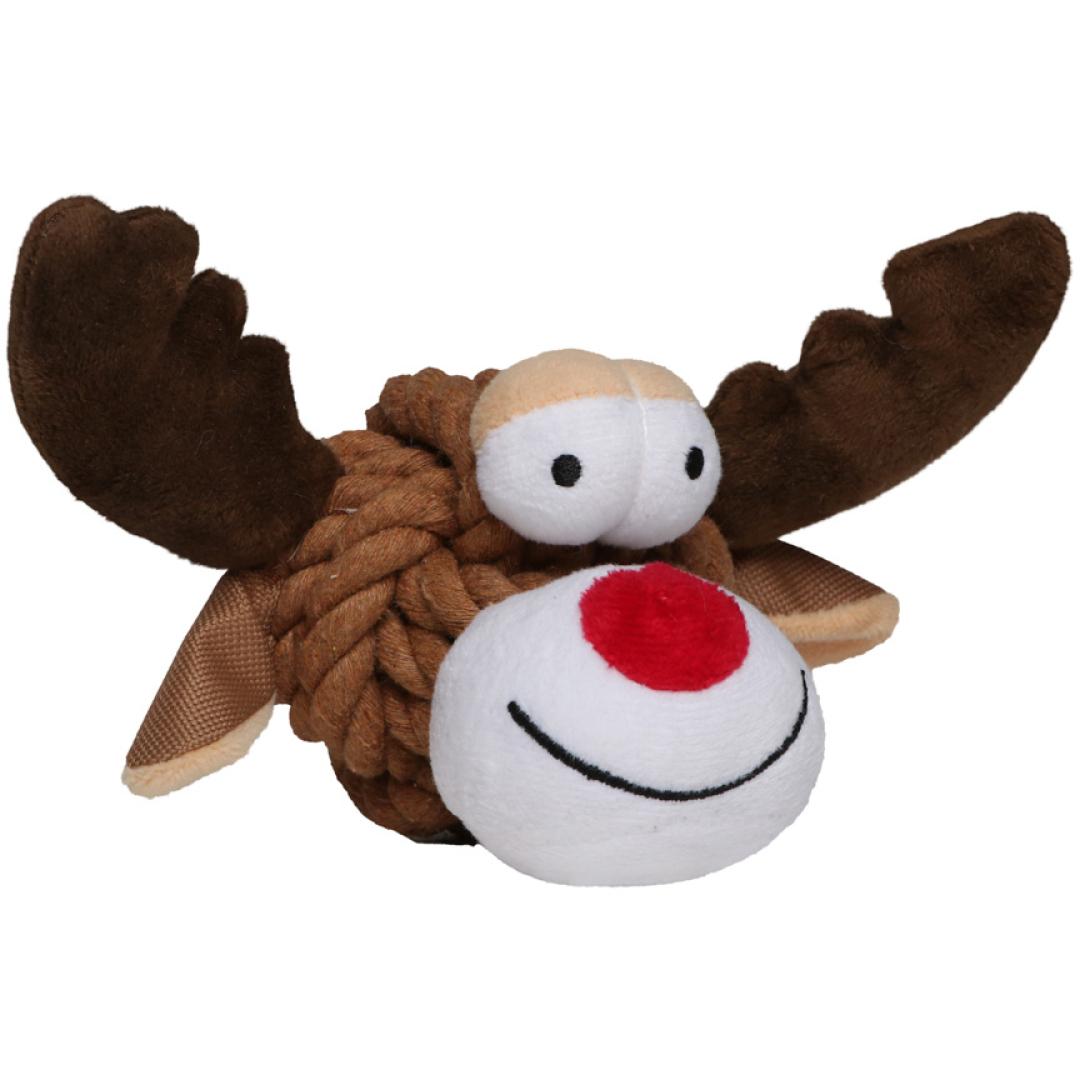 M170005 Multicoloured - Dog toy knot animal moose - mbw