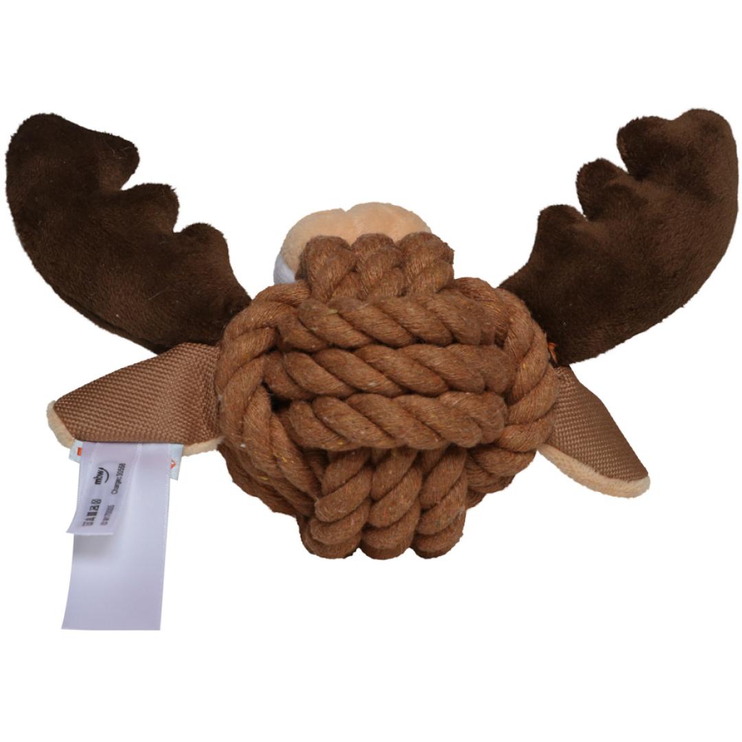 M170005 Multicoloured - Dog toy knot animal moose - mbw