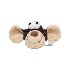 M170053 Brown - Dog toy knotted animal monkey - mbw
