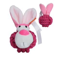 M170021  - Dog toy knotted animal rabbit - mbw