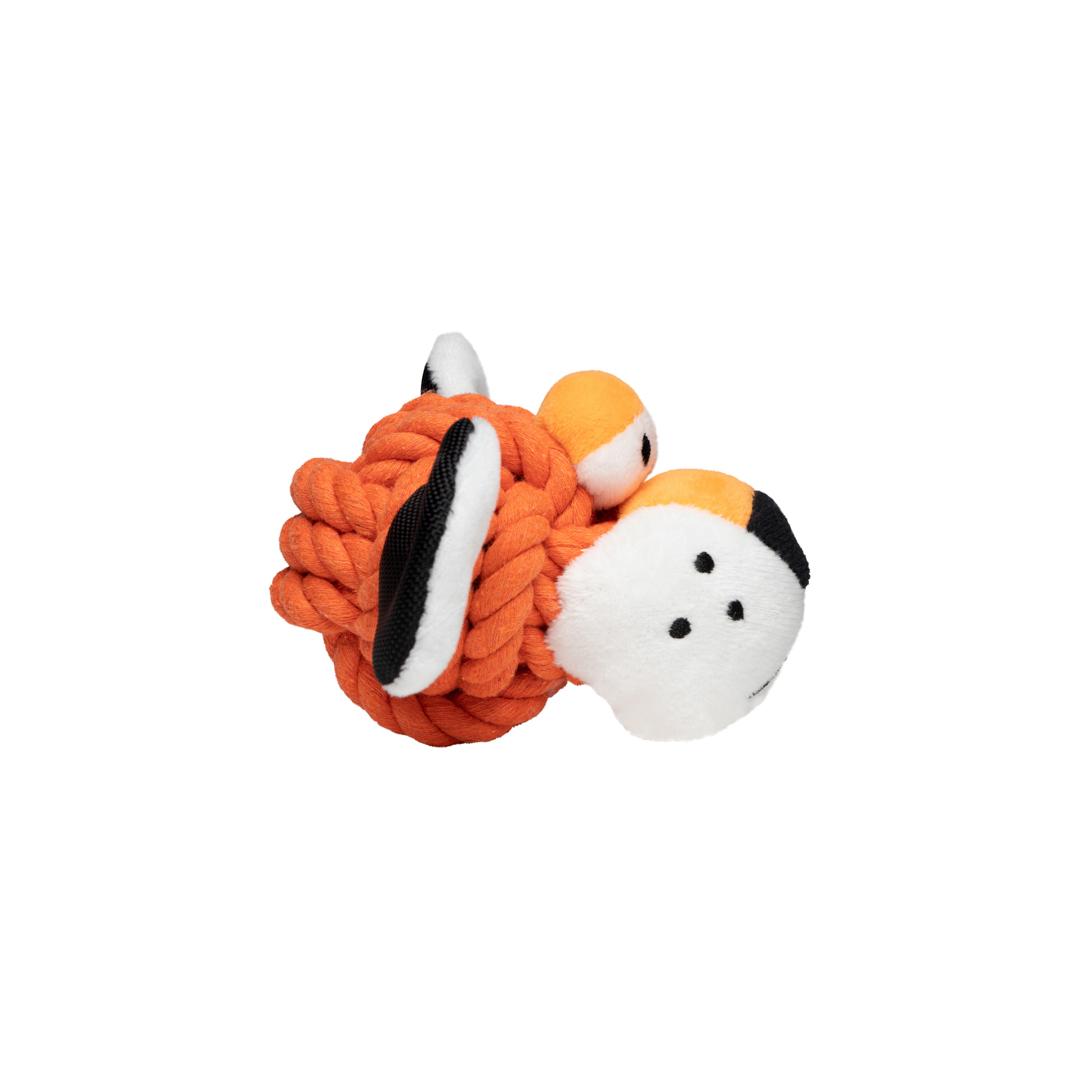 M170054 Orange - Dog toy knotted animal tiger - mbw