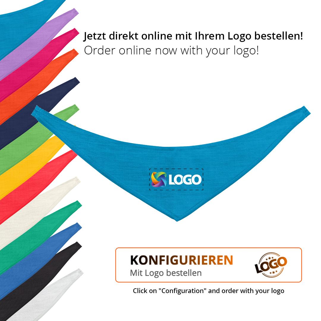 M160161 Rot - Dreiecktuch - mbw