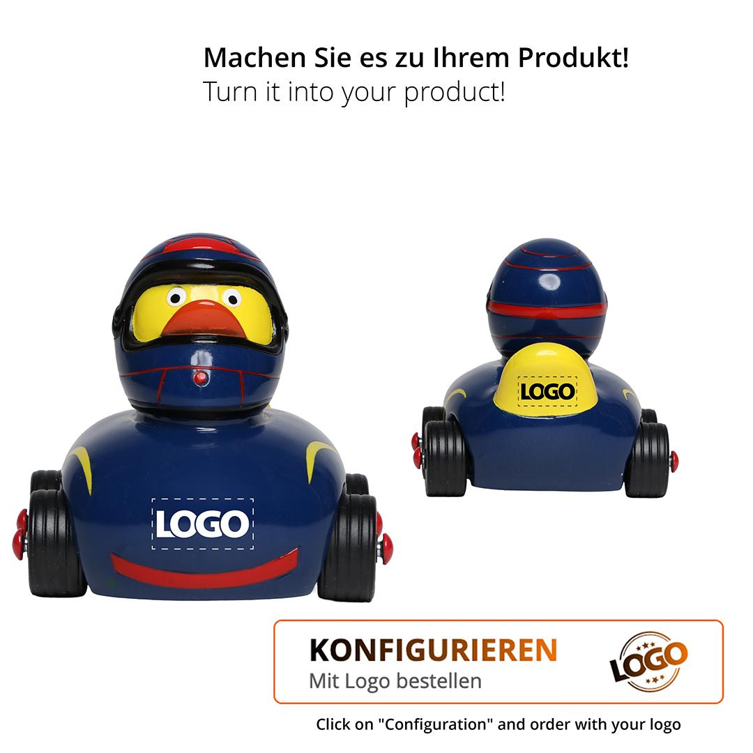 M132087 Dunkelblau - Ducks on Wheels - mbw