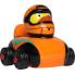 M132087 Orange - Ducks on Wheels - mbw