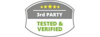 3rd party tested & verified