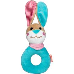 M160897  - Grab toy rabbit, round with rattle - mbw