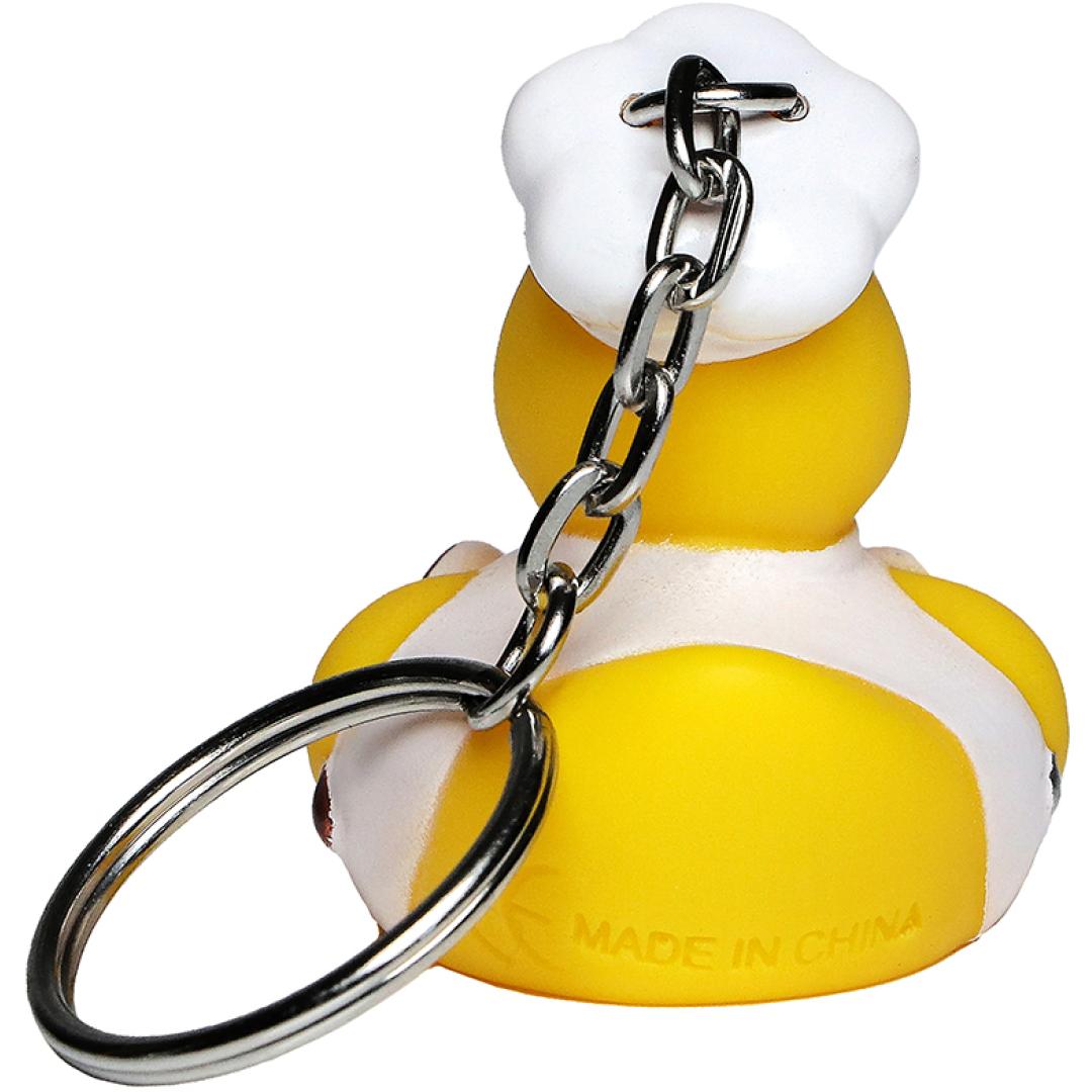 M131021 Yellow - Mini duck keychain cook - mbw