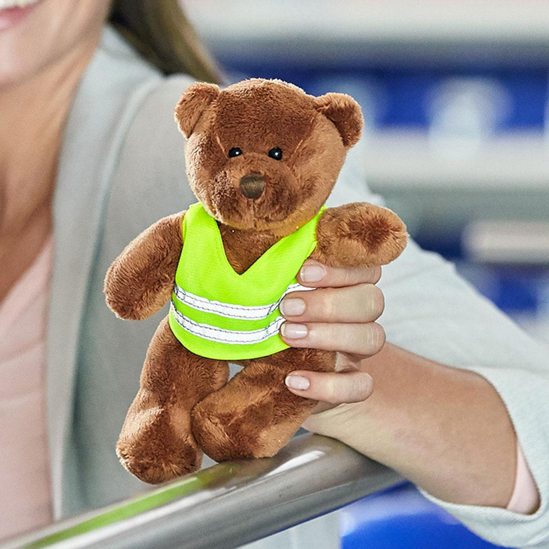 M140958 Lime yellow - Mini safety vest - mbw