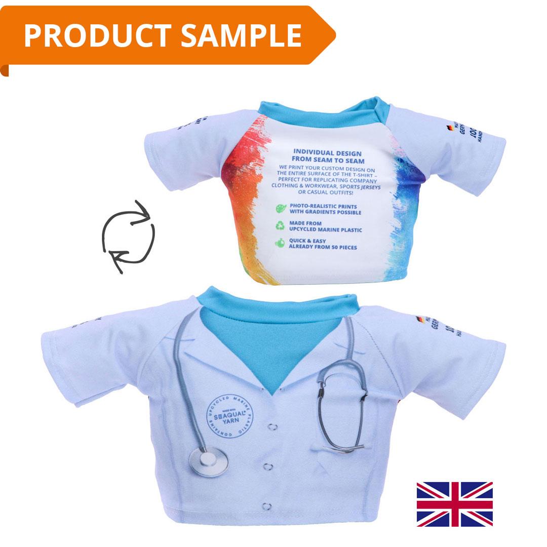 M140910 Care and Health EN - Mini-T-Shirt All-Over-Print - mbw