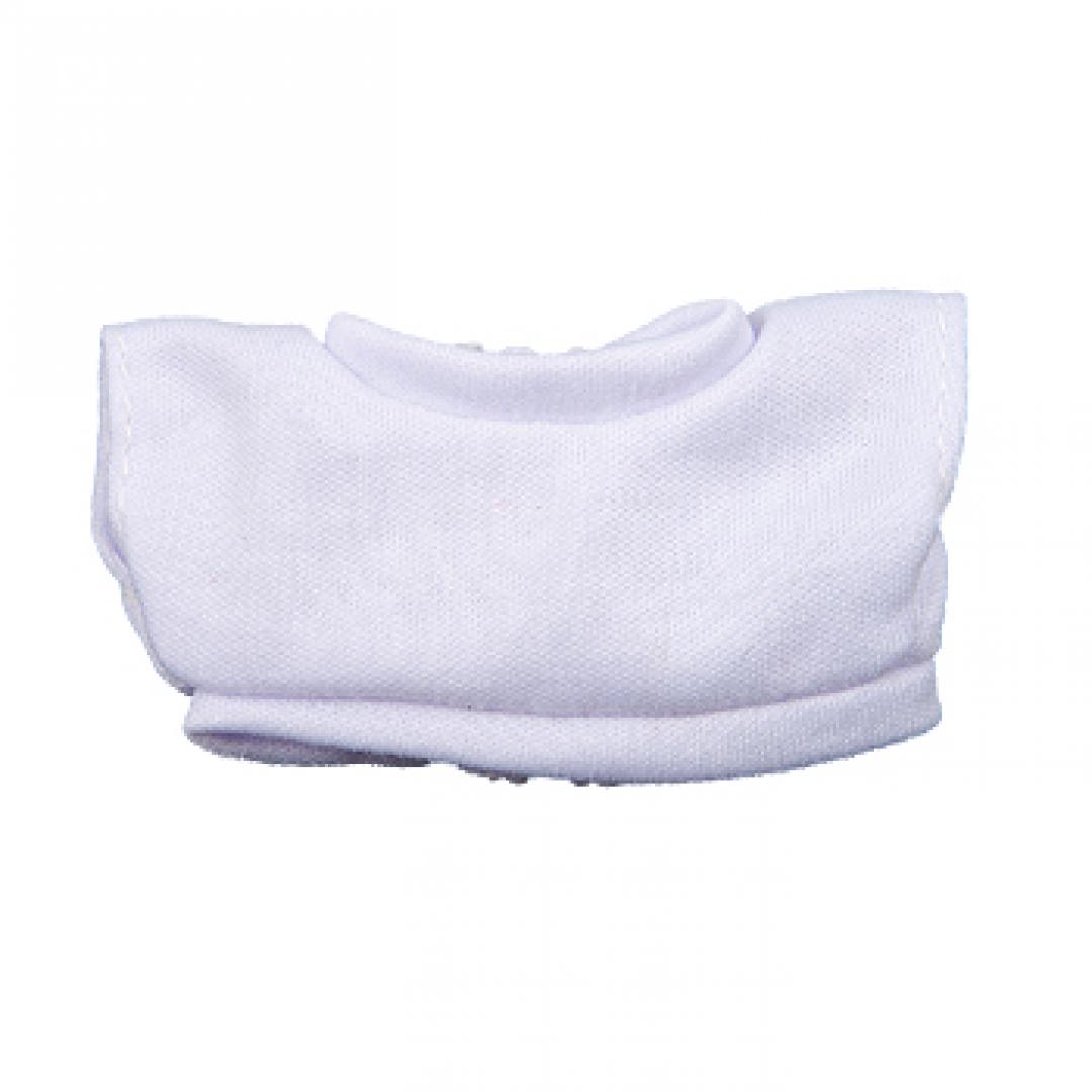 M140970 Weiß - Mini-T-Shirt mit Klettverschluss - mbw