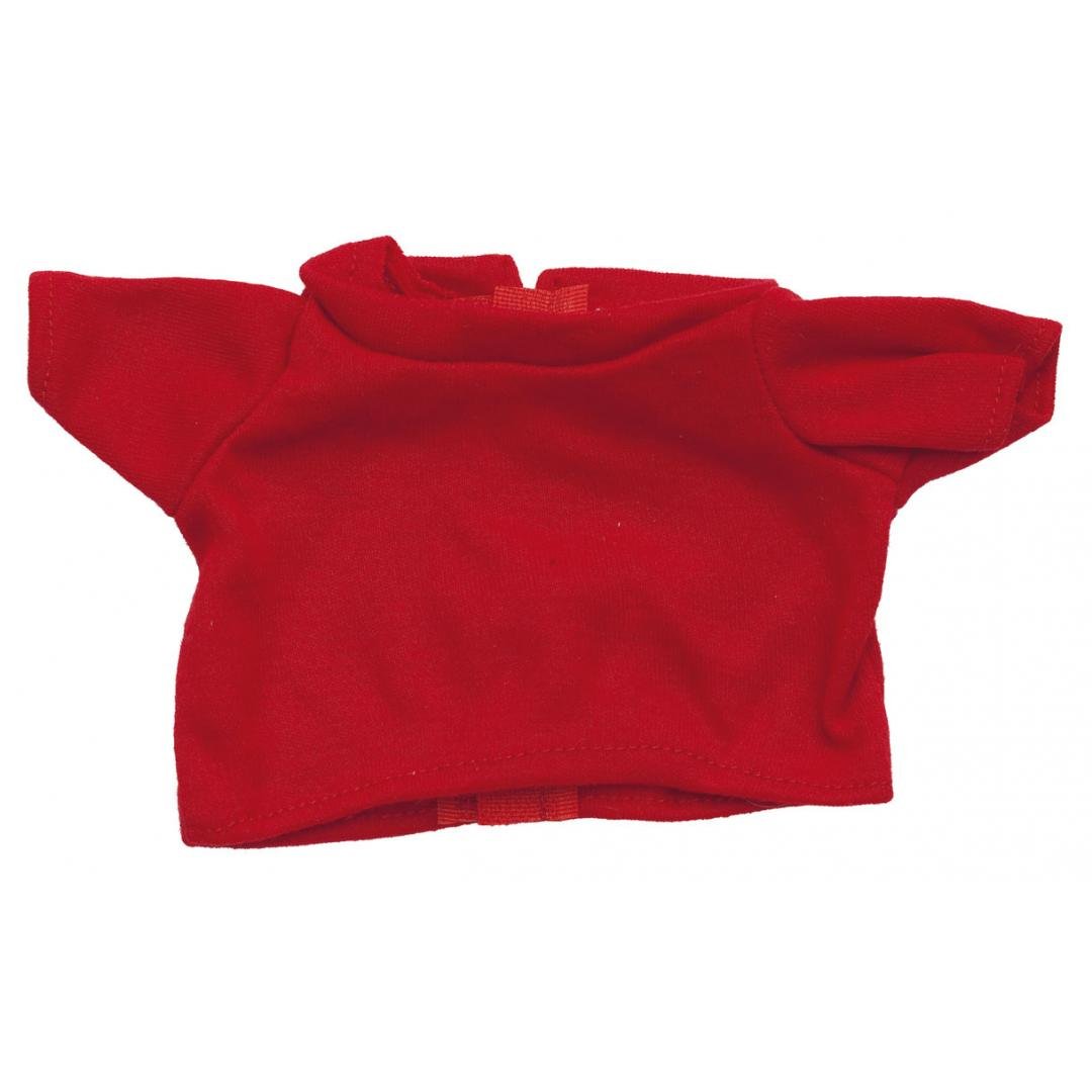 M140920 Red - Mini-t-shirt with velcro closure on the back - mbw