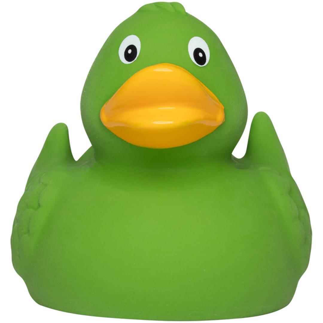 M134001 Grün - Naturkautschuk-Ente, klassik - mbw