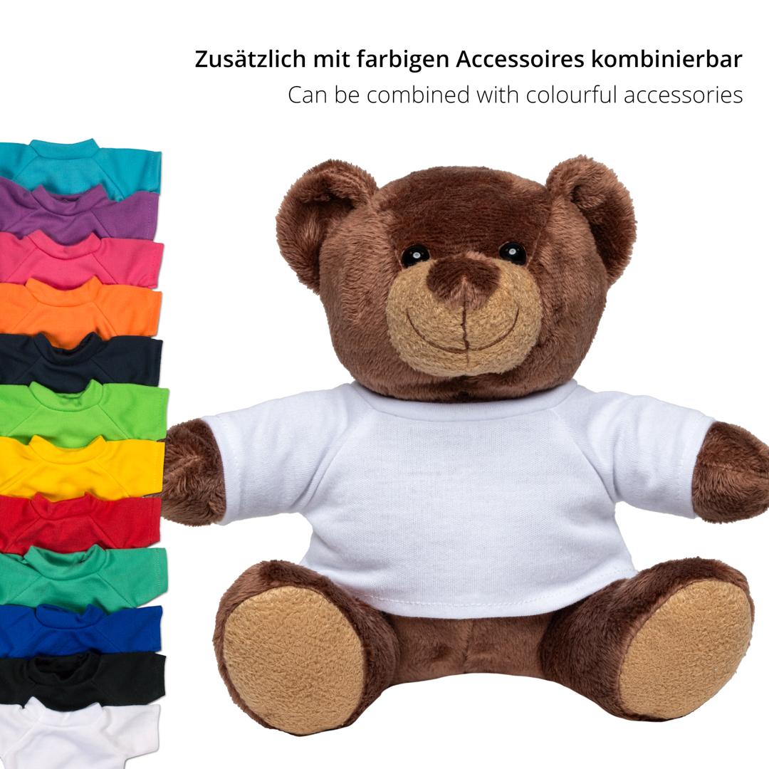 M160067 Dark brown - Plush bear Siggi - mbw