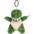 Plush crocodile with keychain