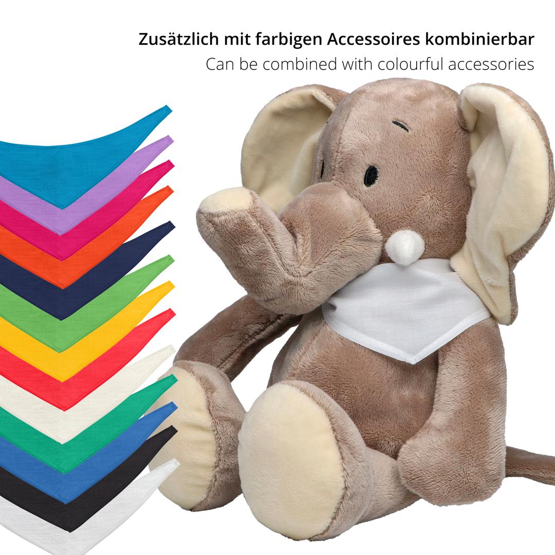 M160394 Stone - Plush elephant Nils - mbw