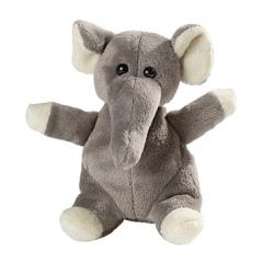 M160383 Gray - Plush elephant Wolle - mbw