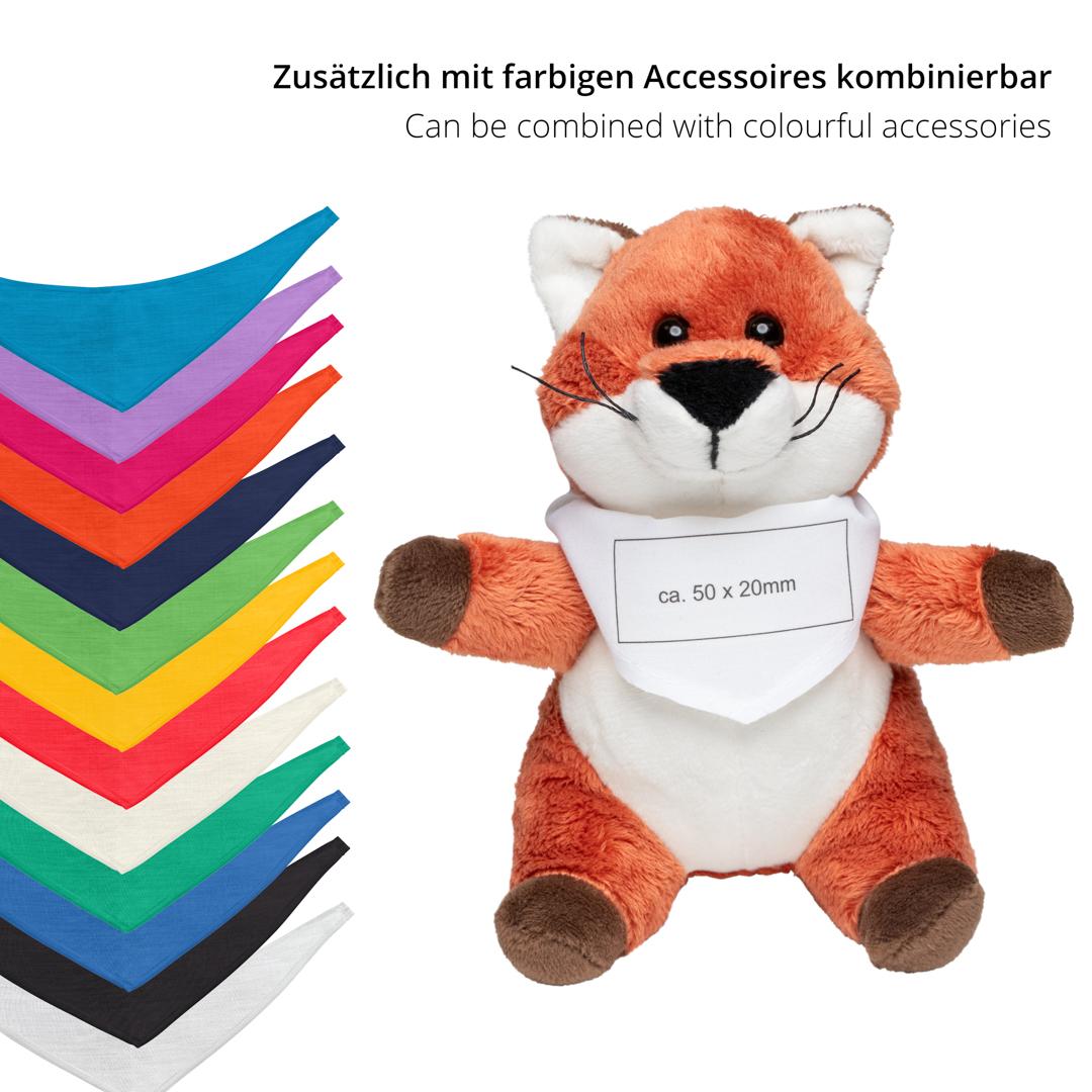 M160346 Red brown - Plush fox Arne - mbw