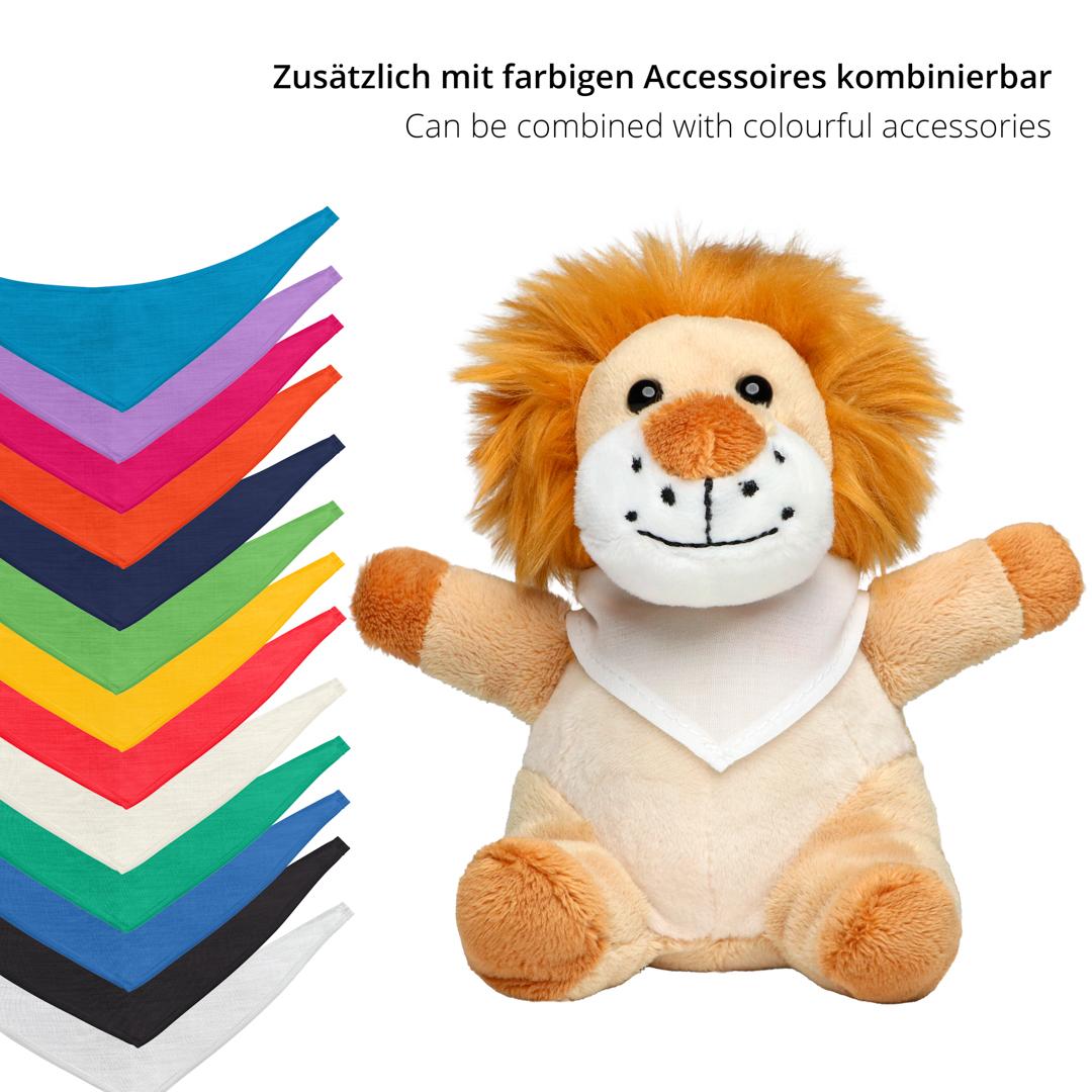 M160391 Brown - Plush lion Henning - mbw