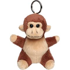 M160370  - Plush monkey with keychain - mbw