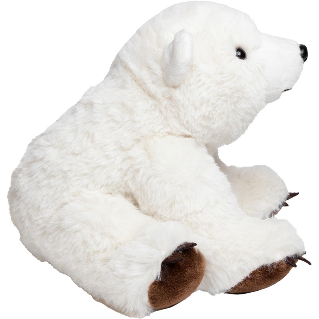M160617 White - Plush polar bear Lia - mbw