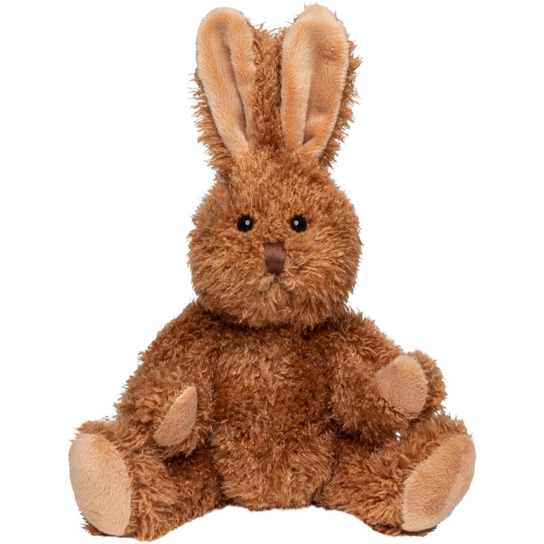 M160621 Brown - Plush rabbit Lina - mbw