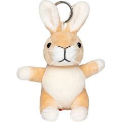 M160376  - Plush rabbit with keychain - mbw