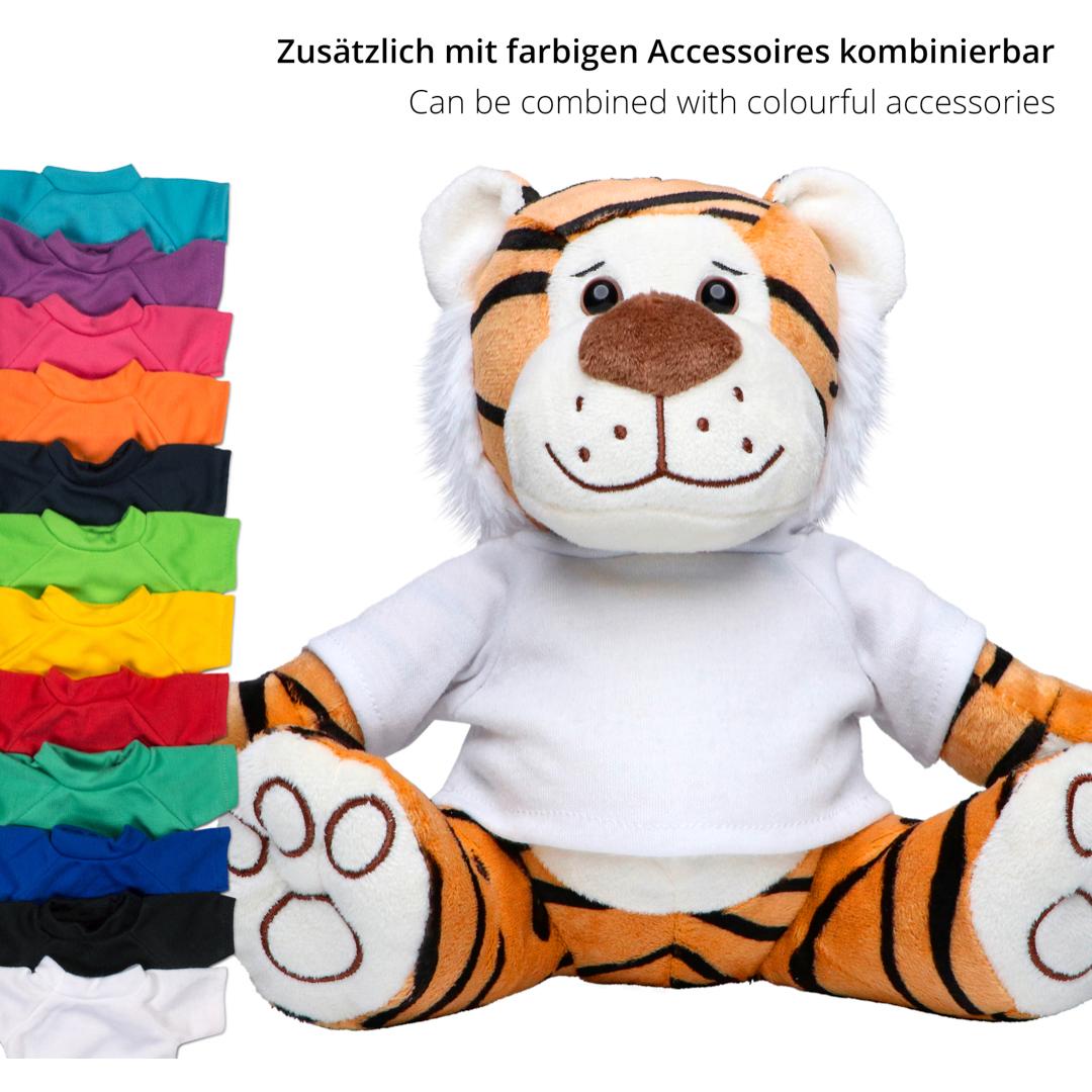 M160645 Orange - Plush tiger Lucy - mbw