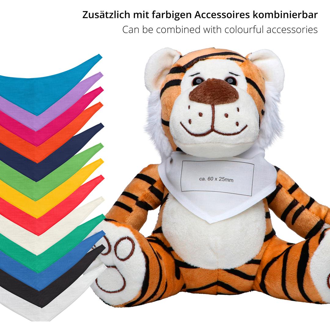 M160645 Orange - Plush tiger Lucy - mbw