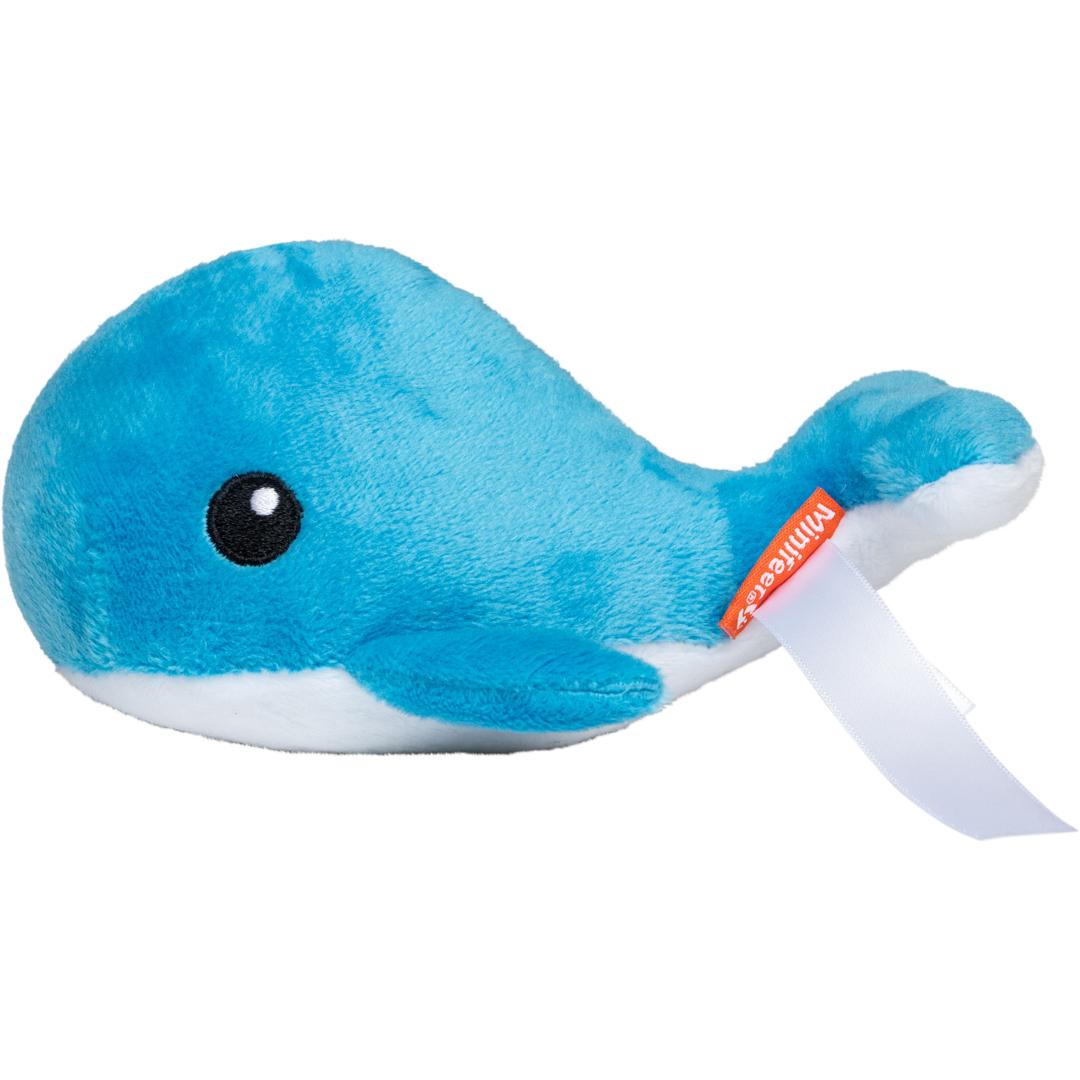 M160677 Blue - Plush whale Tom - mbw
