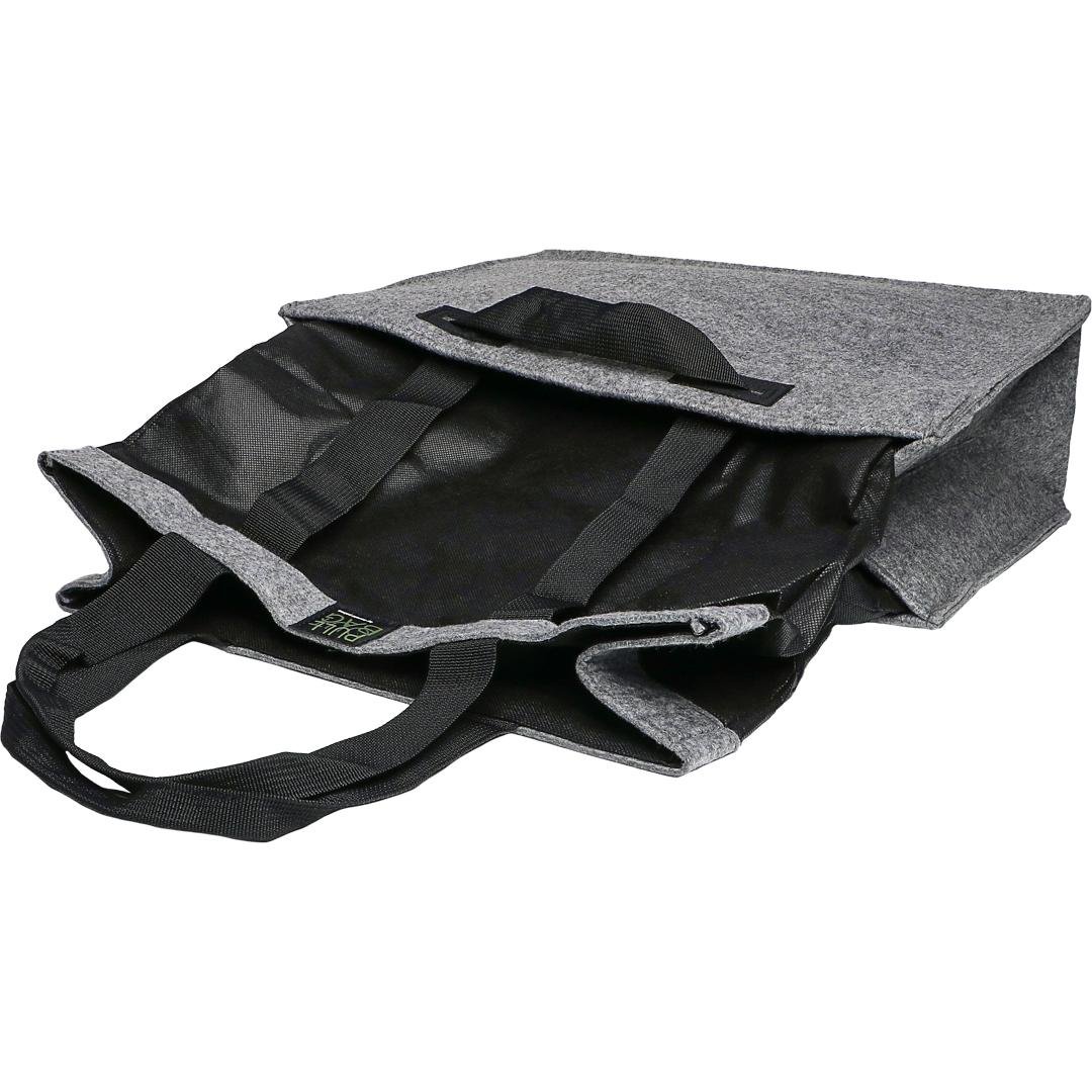 M144185 Anthrazit - Polyesterfilz Shopper pull-out - mbw