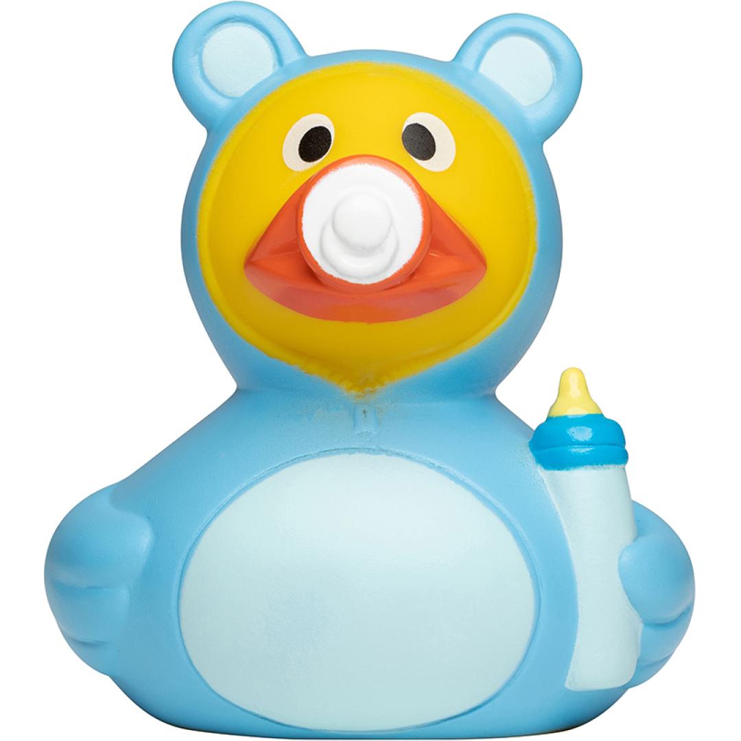 M131138 Hellblau - Quietsche-Ente Baby - mbw