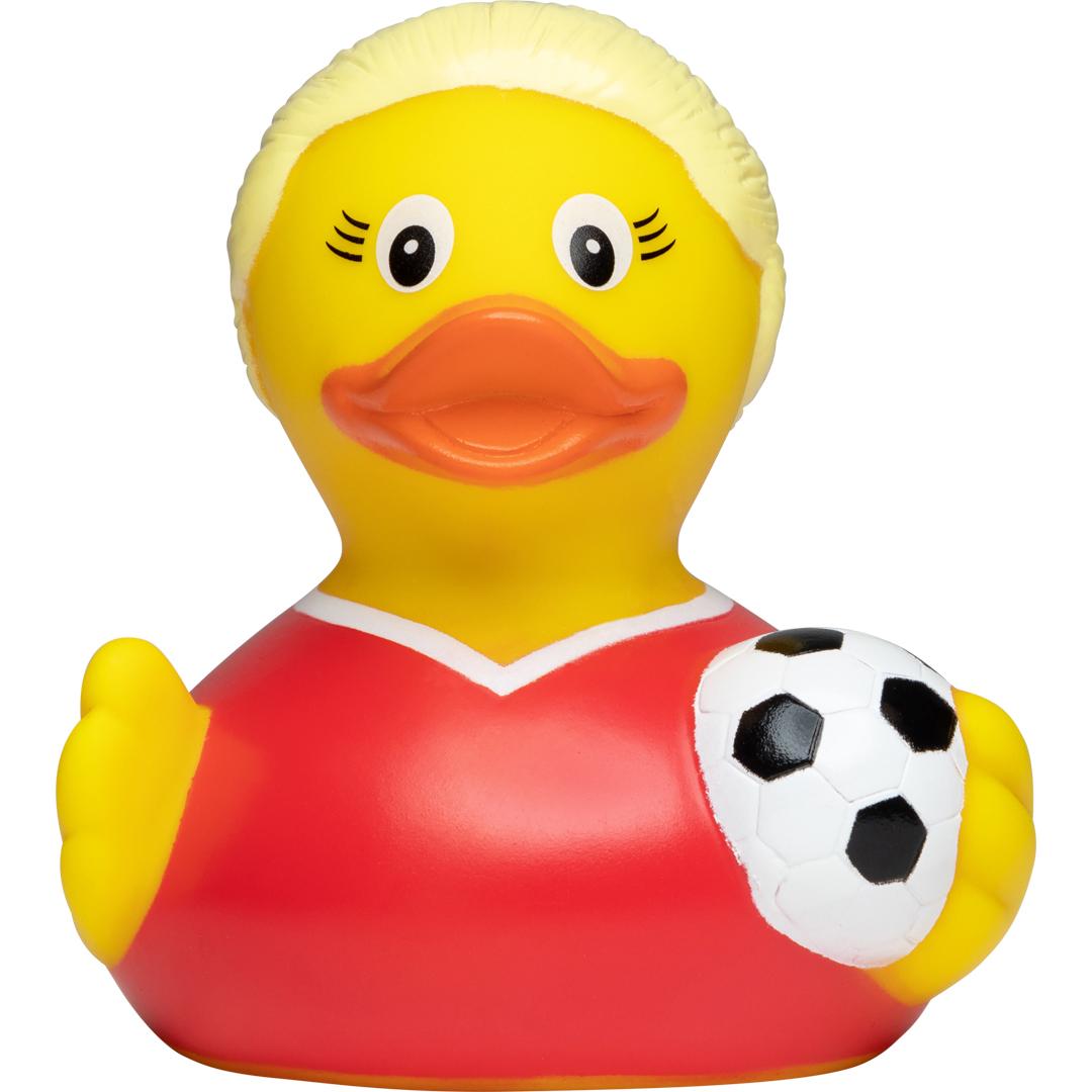 M131279 Multicolour - Quietsche-Ente Fußballerin - mbw