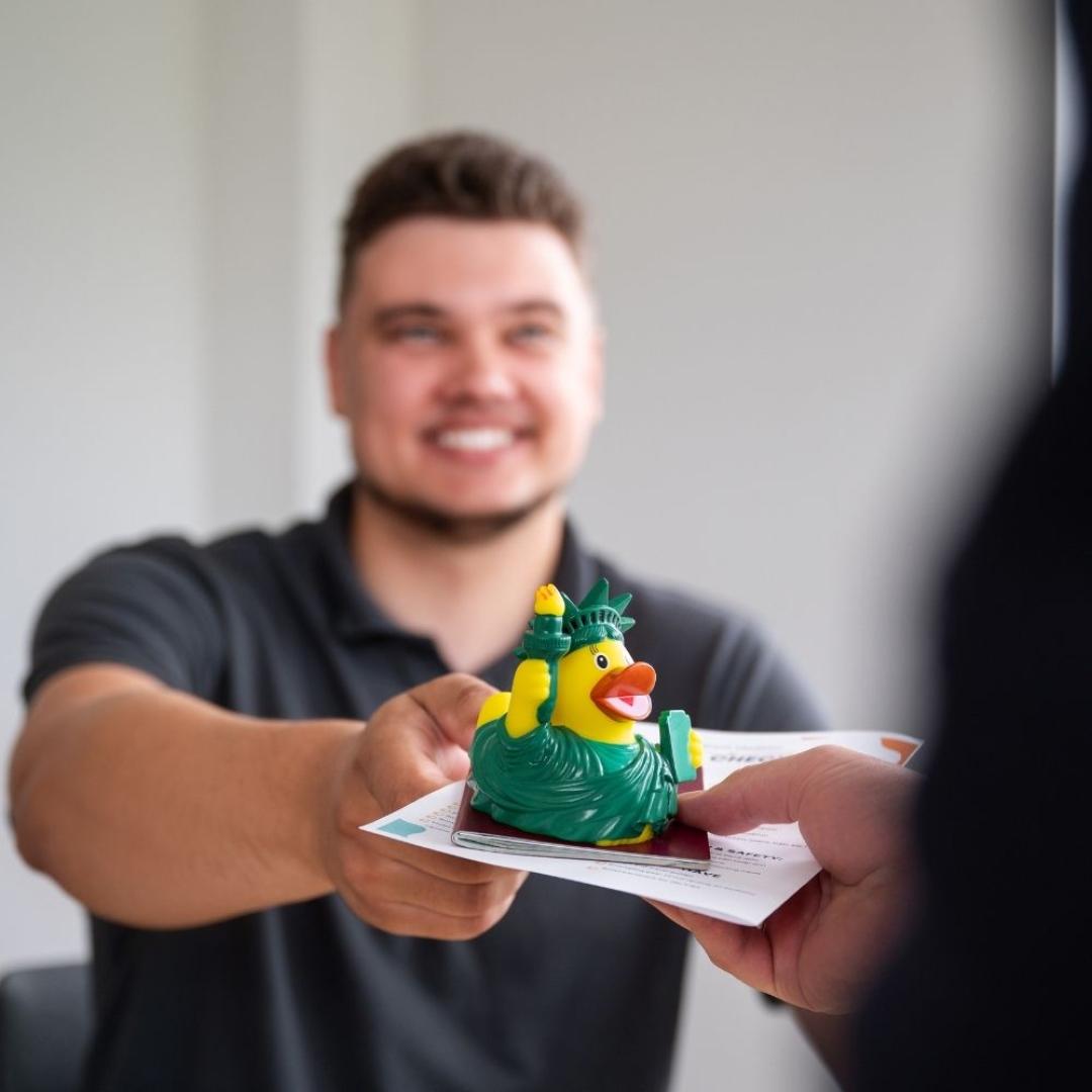 M132061 Multicolour - Quietsche-Ente New York - mbw