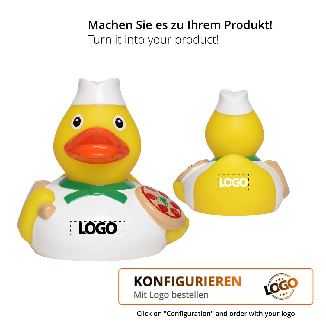 M131002 Multicolour - Quietsche-Ente Pizzabäcker - mbw