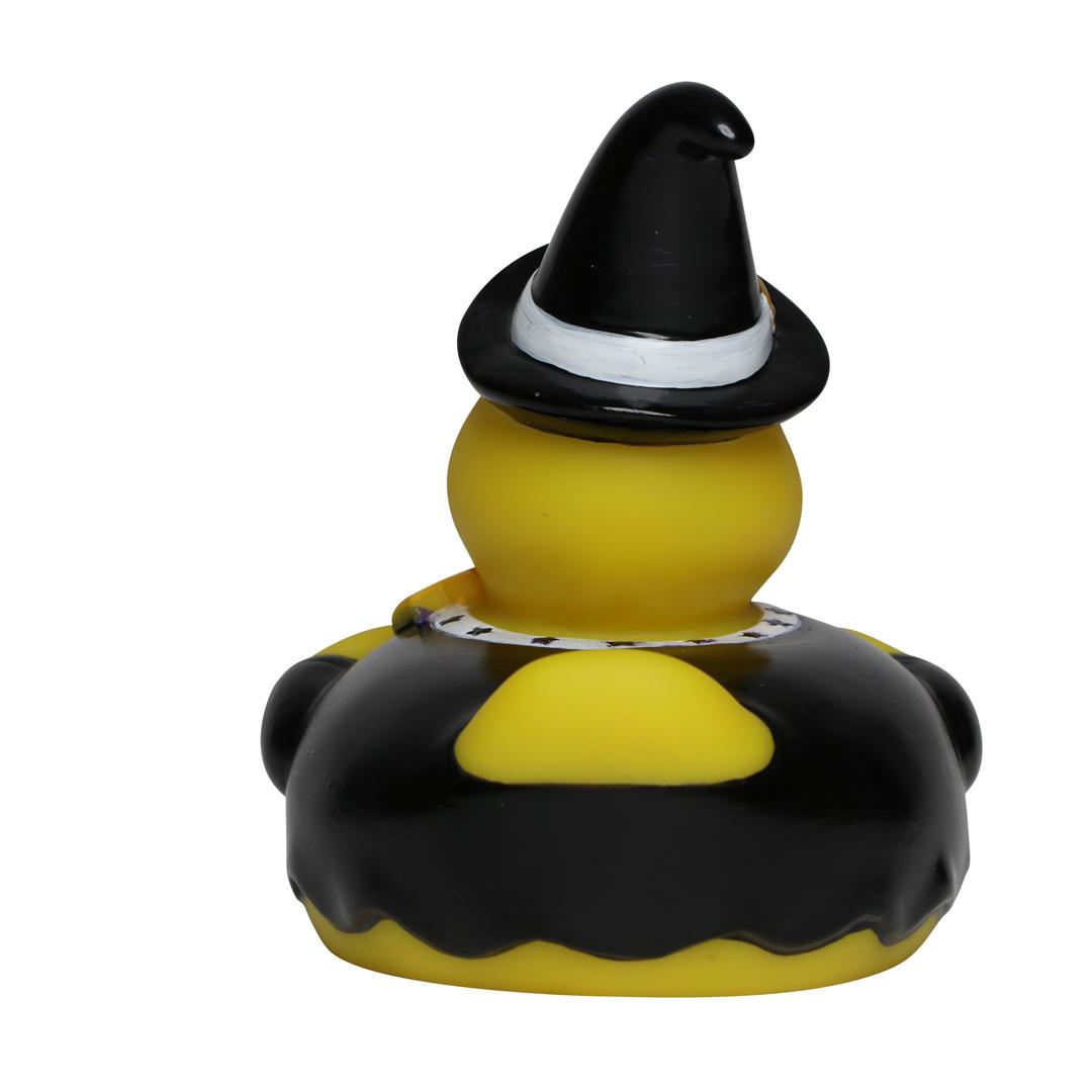 M131220 Schwarz - Quietsche-Ente Zauberer - mbw