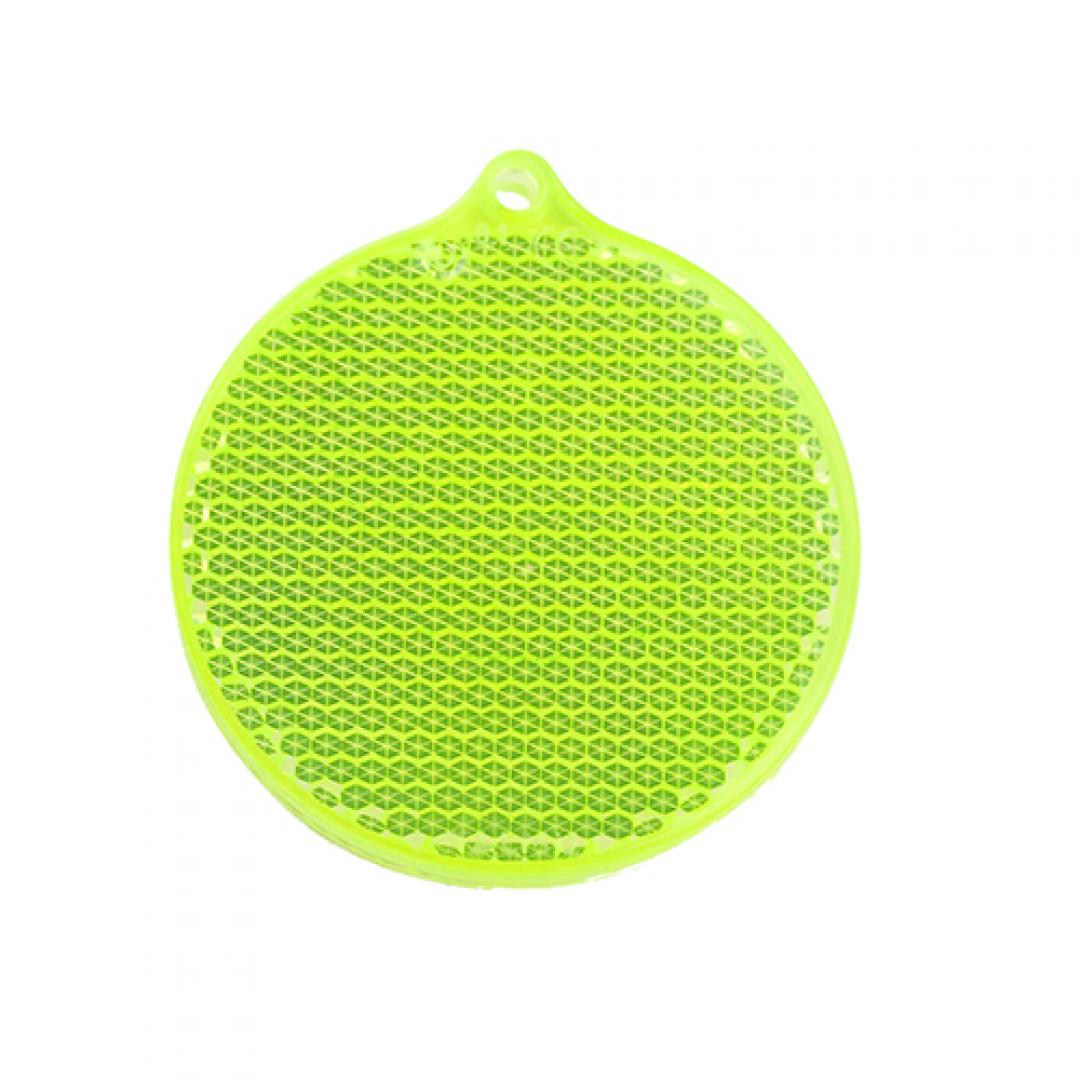 M117890 Lime yellow - Reflector round shape - mbw
