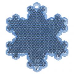 M118030 Blue - Reflector snow crystal - mbw