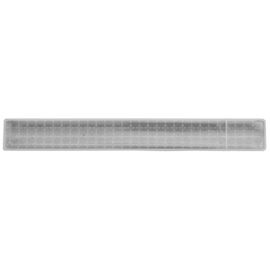 M110260 Silber - Reflexband mit Metallfeder - mbw