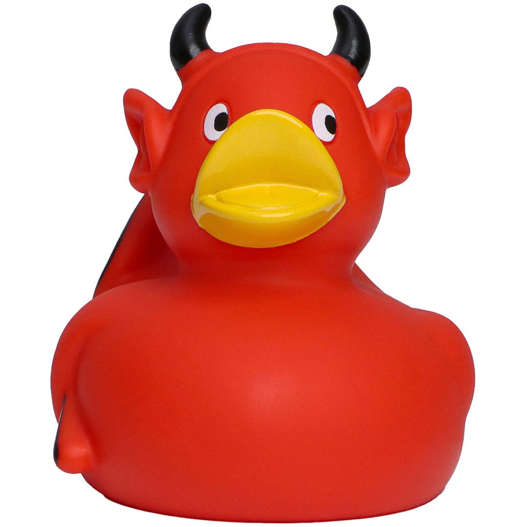 M131037 Red - Rubber duck, devil - mbw
