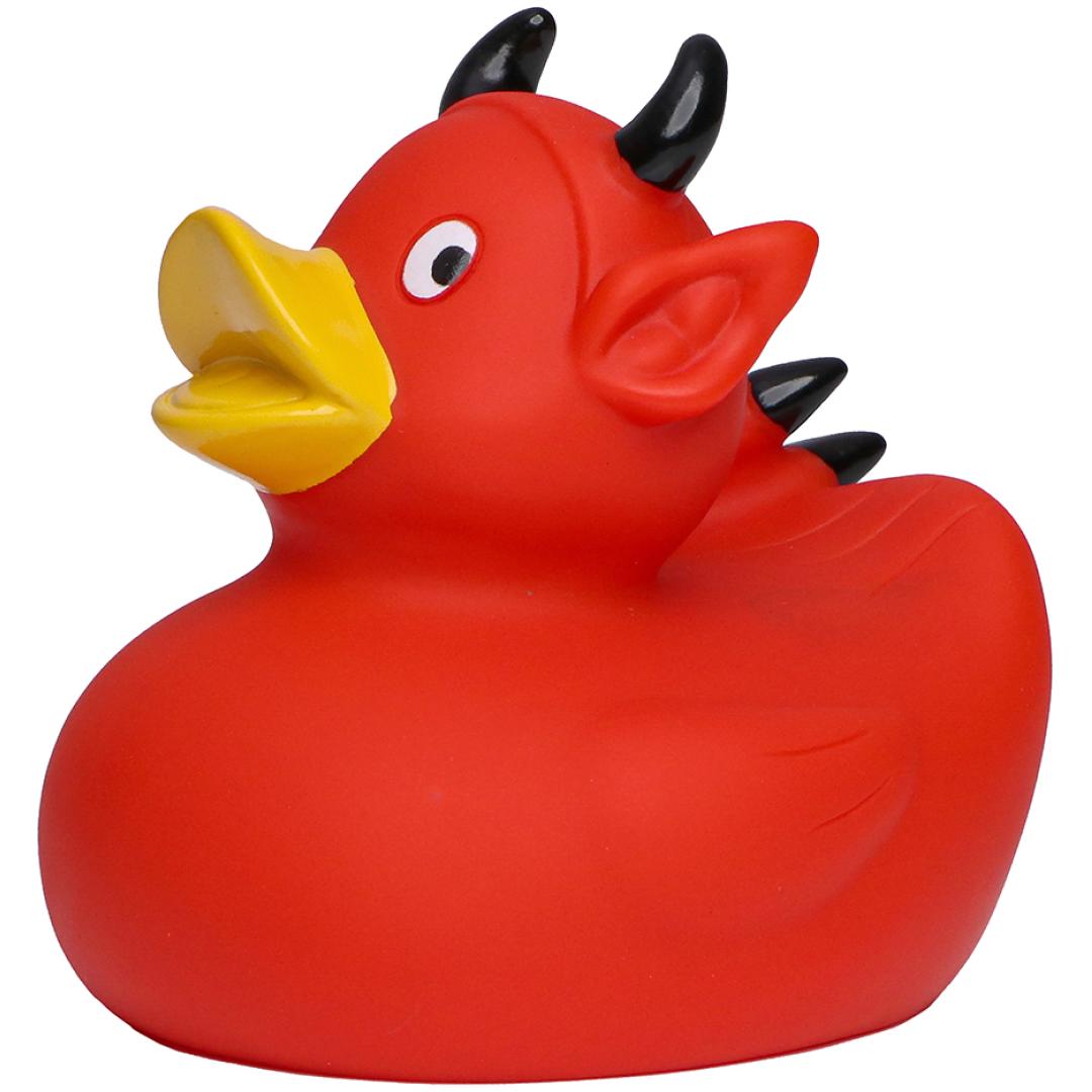M131037 Red - Rubber duck, devil - mbw