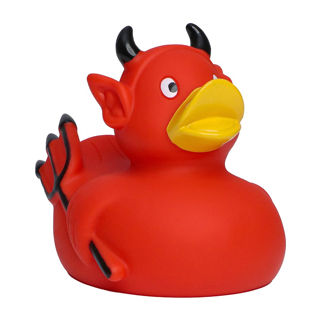 M131037 Red - Rubber duck, devil - mbw